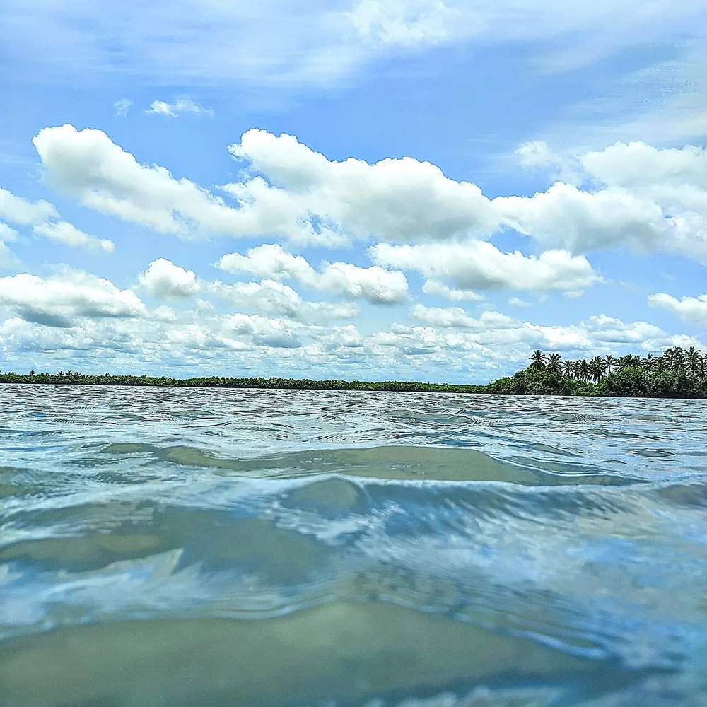 The salt island, Grand-Popo