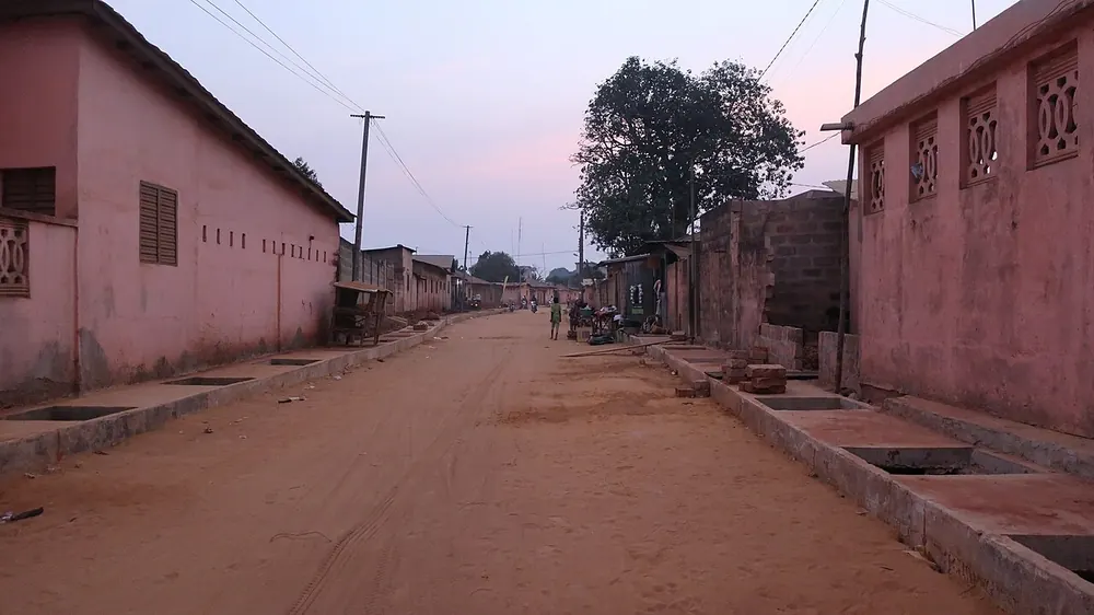 Ouidah at dusk